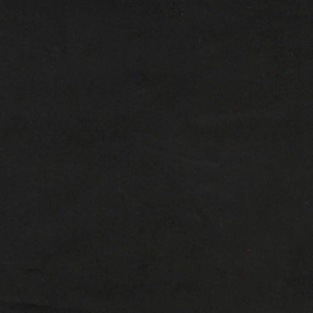 Boksmadrass med madras Sort 90x200 cm Fløjl 11 8721158223654 wbg ma en hd 1