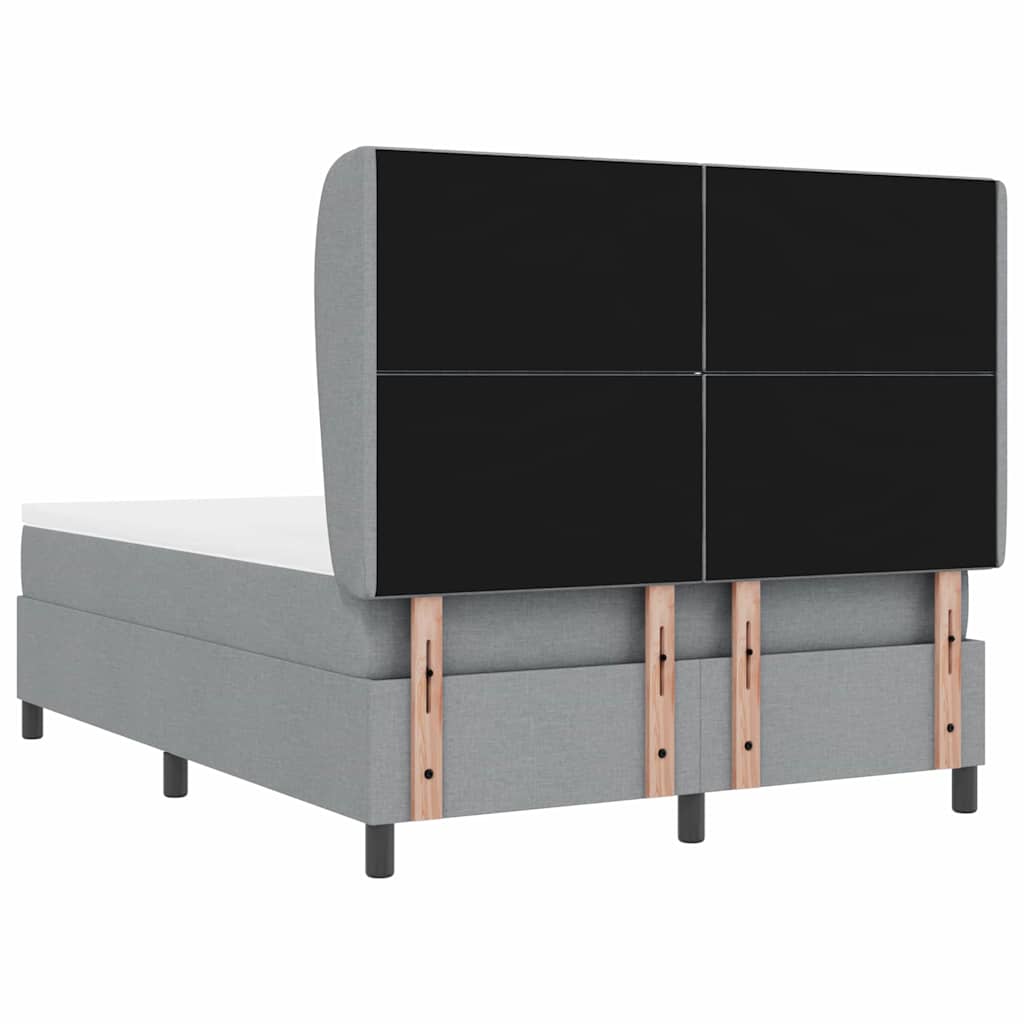 Karbi vedrumadrats madratsiga Helehall 140 x 190 cm kangas 233 Kõik vajalik sinu aeda ja koju! Karbi vedrumadrats madratsiga Helehall 140 x 190 cm kangas - Image 9