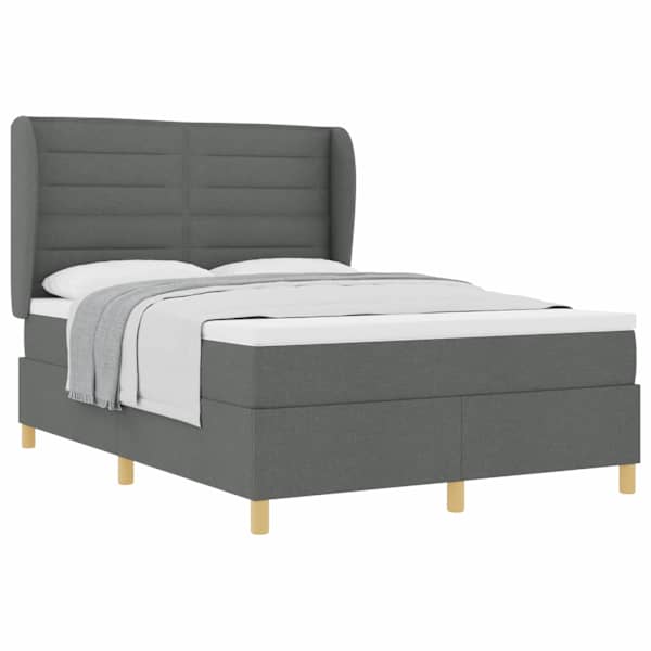 vidaXL Karbi vedrumadrats madratsiga Tumehall 200 x 140 cm kangas
