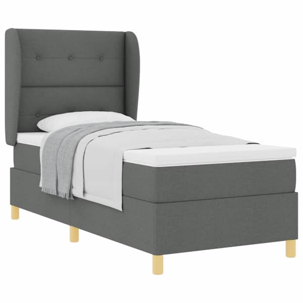 vidaXL Karbi vedrumadrats peaga Tumehall 200 x 80 cm kangas