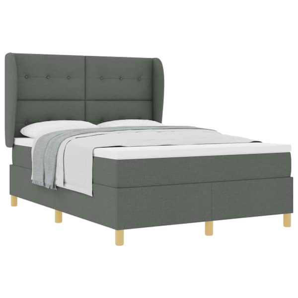 vidaXL Karbi vedrumadrats peaga Tumehall 200 x 160 cm kangas