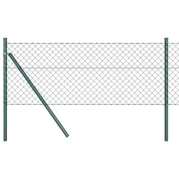 vidaXL Aediku Sisevahe Fikseerimine 10 x 0,4 m PVC-kaetud teras V&otilde;rk