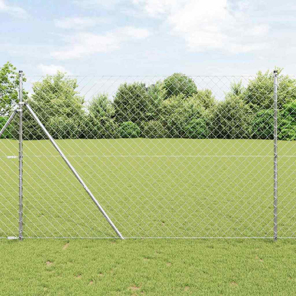 Aiapostide komplekt Hõbedane 1.6 x 10 m Tsingitud teras
