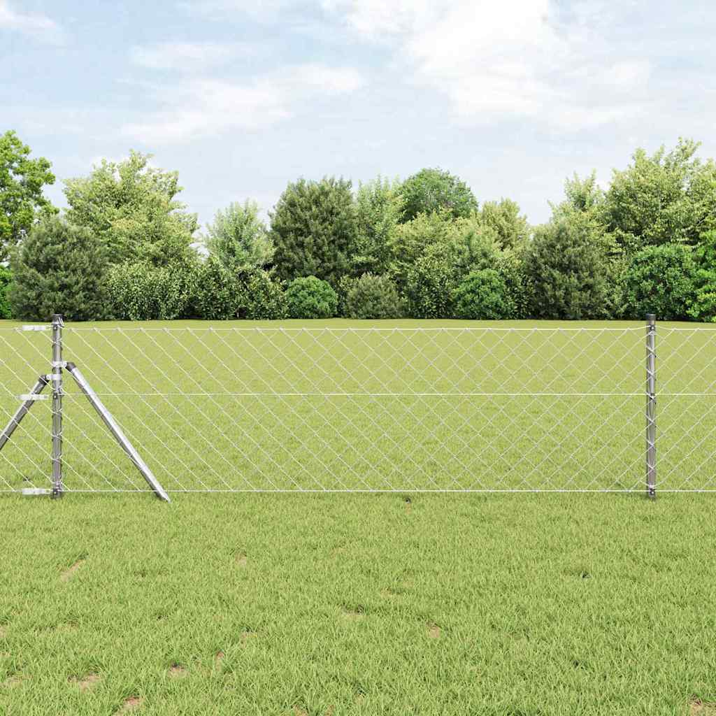 Aiapostide komplekt Hõbedane 0.8 x 25 m Tsinkteras