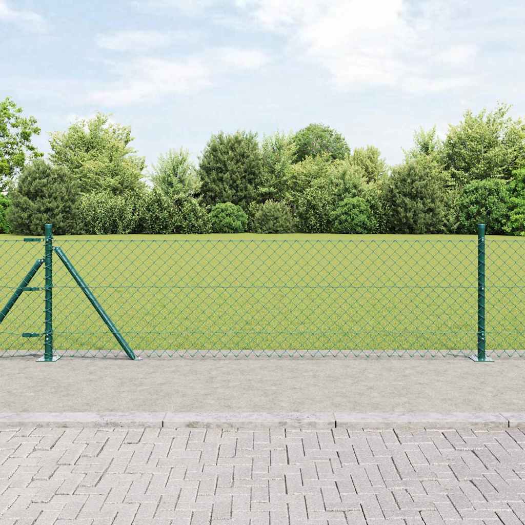 Aiapostide komplekt Hõbedane 25 x 0.6 m Tsinkteras