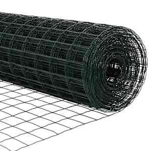 Plot s sloupkem Zelená 1,5 x 10 m Ocel a PVC - obrázek 10