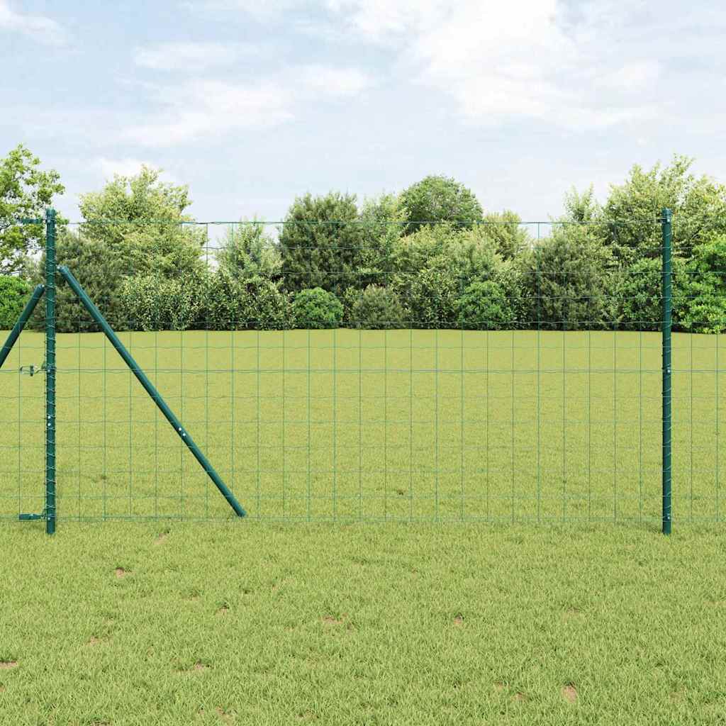 Euro Aed 2 tk Roheline Pulbervärvitud Teras 10 x 1.0 m Kestv