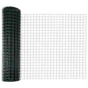 Plot s sloupkem Zelená 1 x 25 m Ocel a PVC - obrázek 7