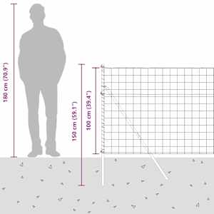 Plot s sloupkem Zelená 1 x 25 m Ocel - obrázek 15