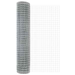 Plot s sloupkem Stříbrná 1,5 x 10 m Ocel a PVC - obrázek 7