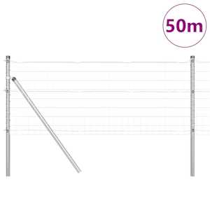 Fixační zemní stojan pro Euro oplocení 50 x 0,4 m Stříbrná - obrázek 3
