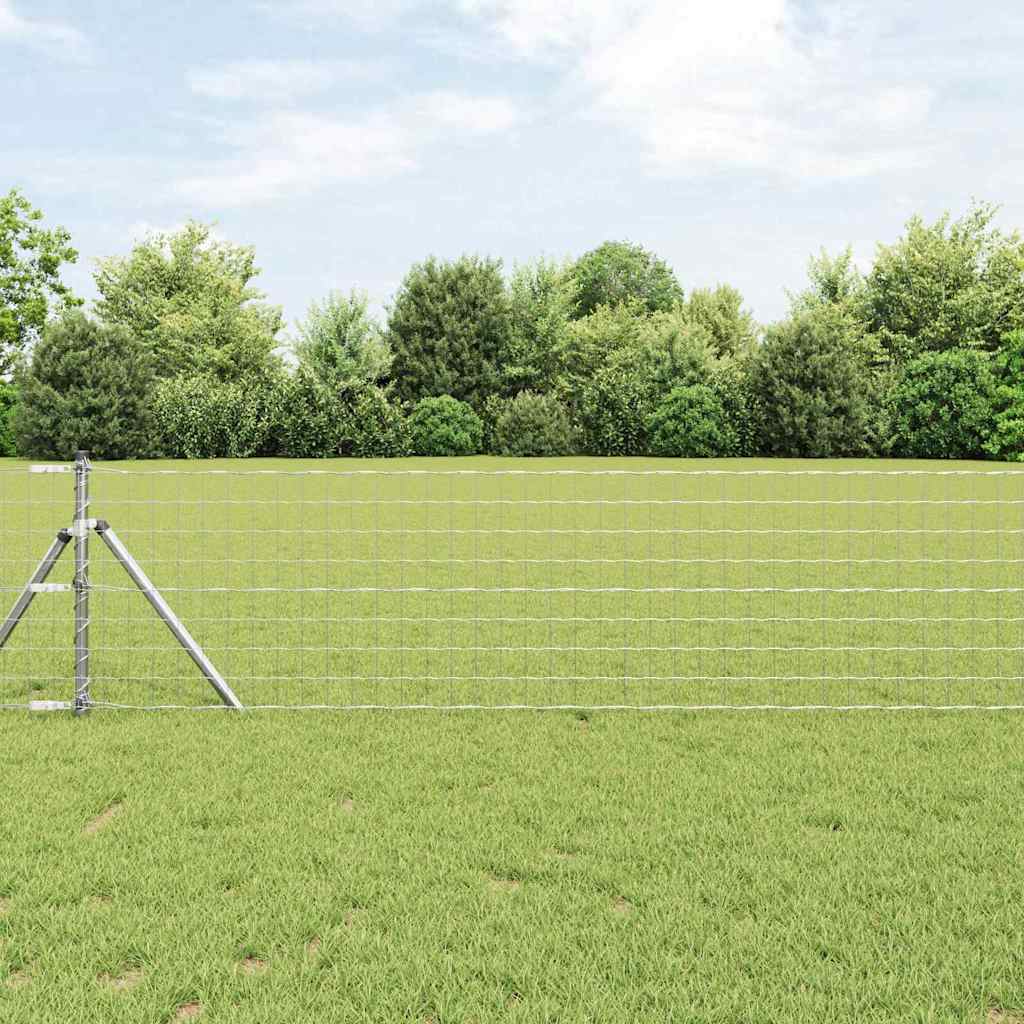 Euro Hegn med 13 Posts 0.8x25 m Galvaniseret Stål