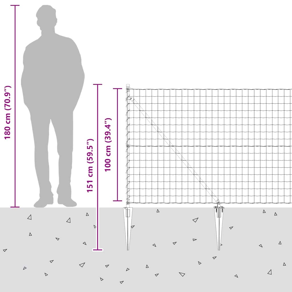 Plot s sloupkem Zelená 1 x 25 m Ocel - obrázek 16