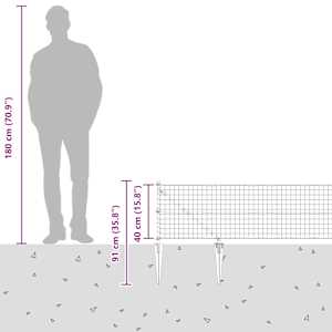 Venkovní euro plot s hroty 10 x 0,4 m Pozinkovaná ocel Stříbrná - obrázek 17