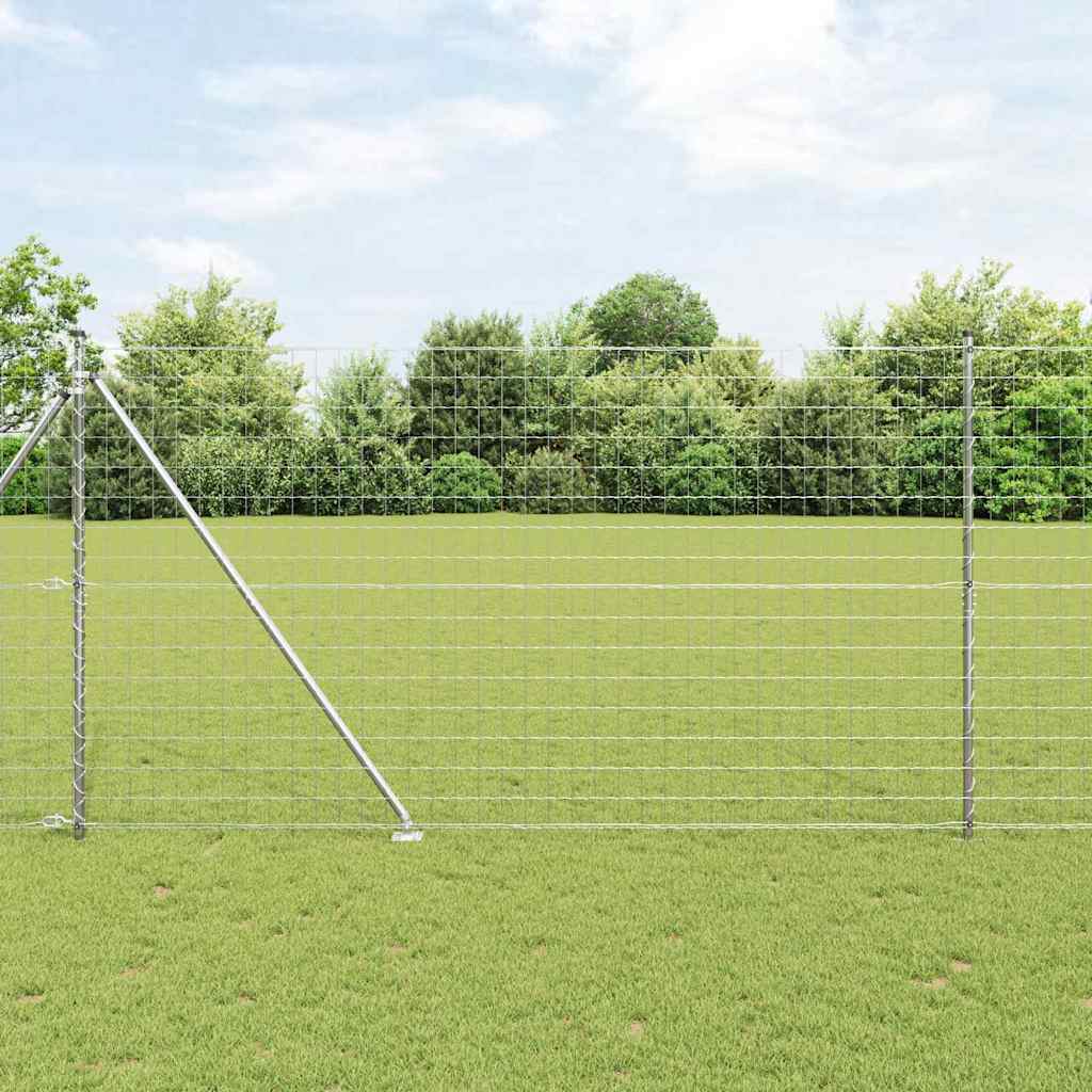 Eurohegn med 7 Spydposter 1.6x10 m Galvaniseret Stål