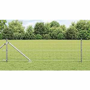 Plot s sloupkem Stříbrná 0,4 x 10 m Ocel - obrázek 1