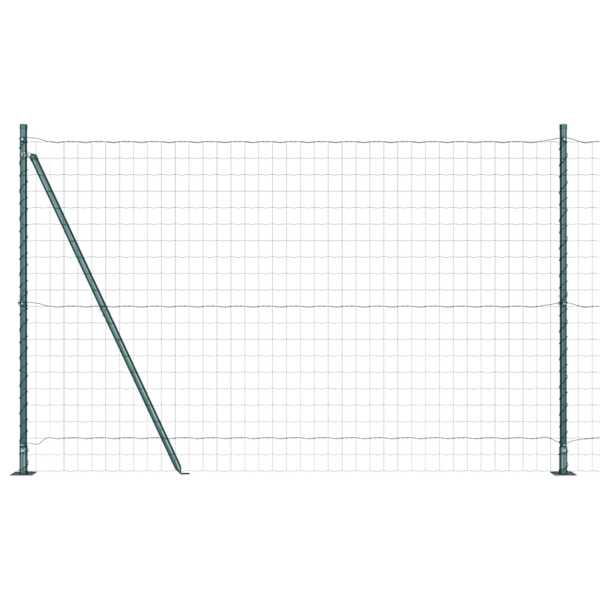 vidaXL Euro Aiandus Betoon Alusel 10 x 1,4 m PVC-kaetud teras Roheline