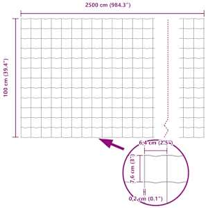 Plot s sloupkem Zelená 1 x 25 m Ocel - obrázek 16