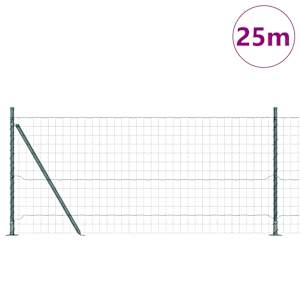 Plot s sloupkem Zelená 1 x 25 m Ocel - obrázek 3
