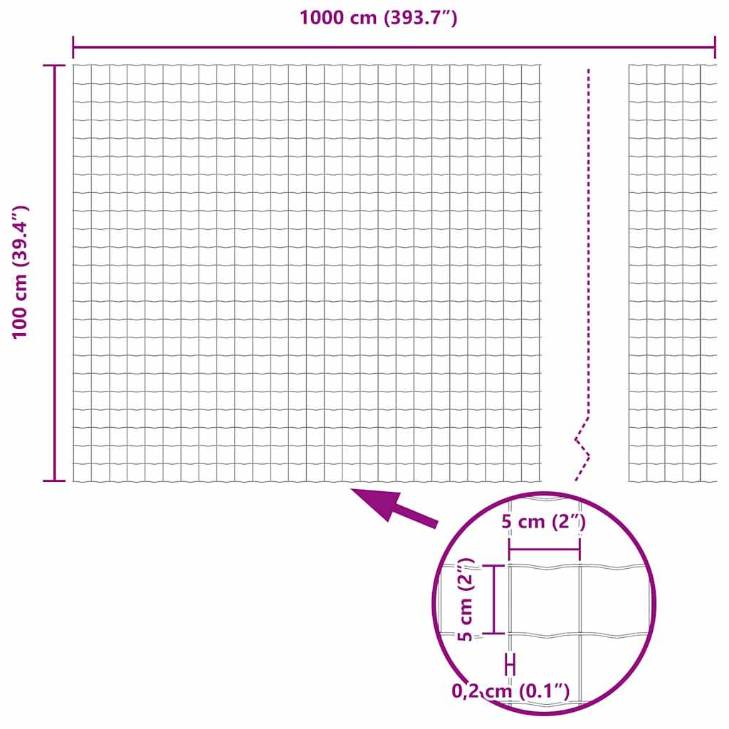 Plot s sloupkem Šedá 1 x 10 m Ocel a PVC - obrázek 16