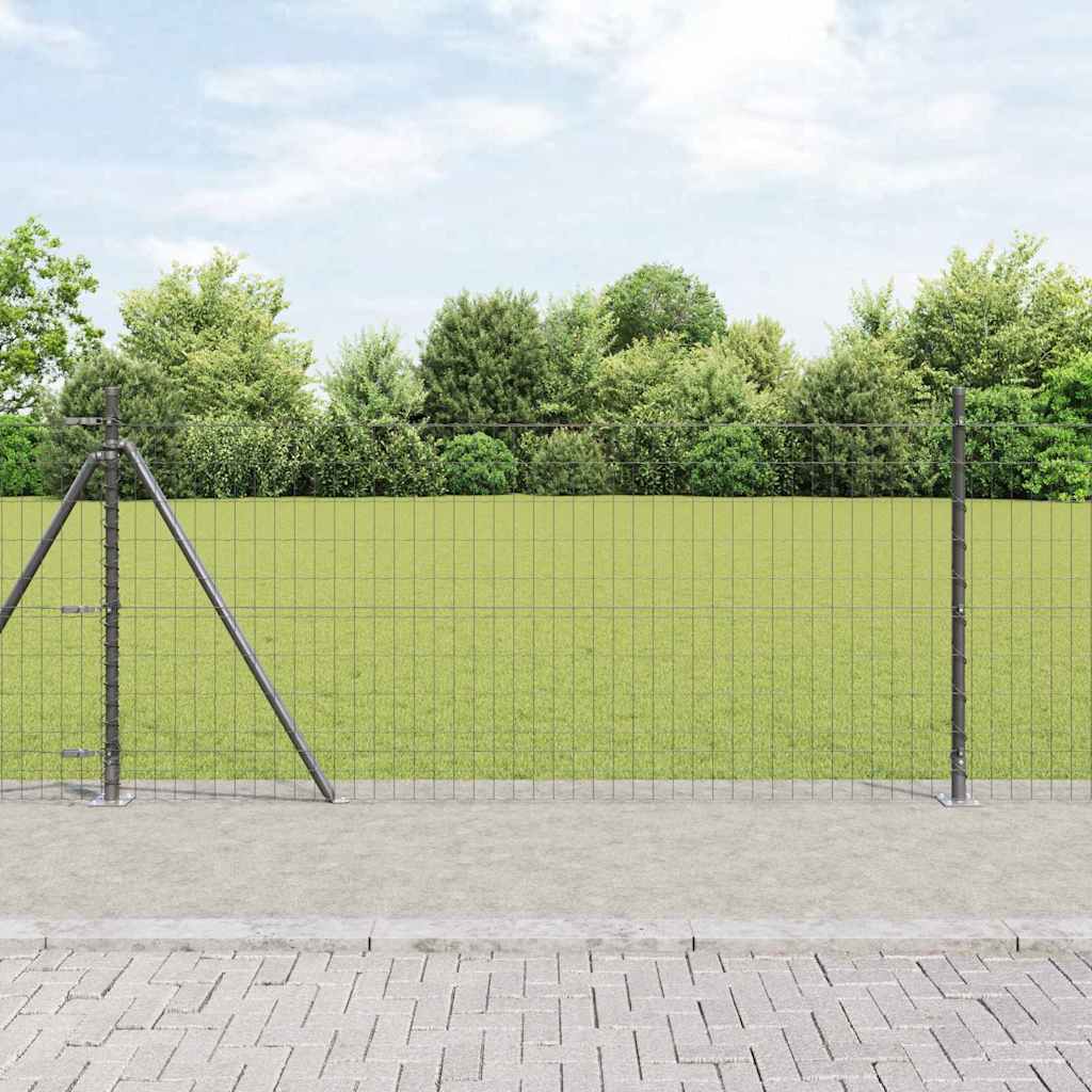 Euro aed koos 13 flanged postiga 1x25 m Galvaniseeritud teras