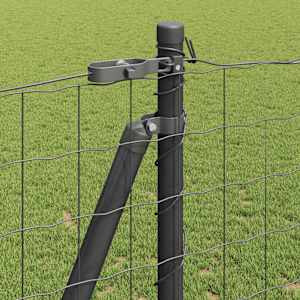 Plot s sloupkem Šedá 1,2 x 25 m Ocel - obrázek 5