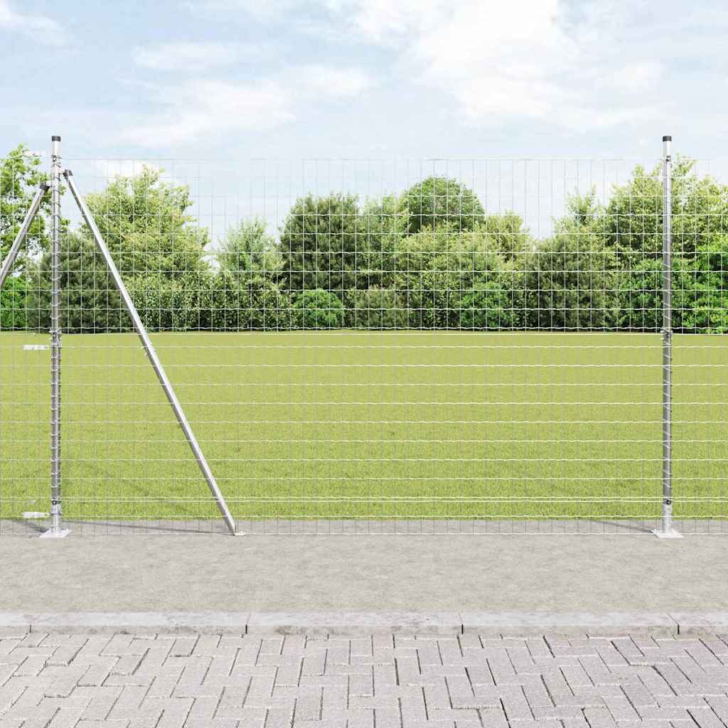 Euro Aed koos 7 Flanged Posts 1.6x10 m Galvaniseeritud Teras