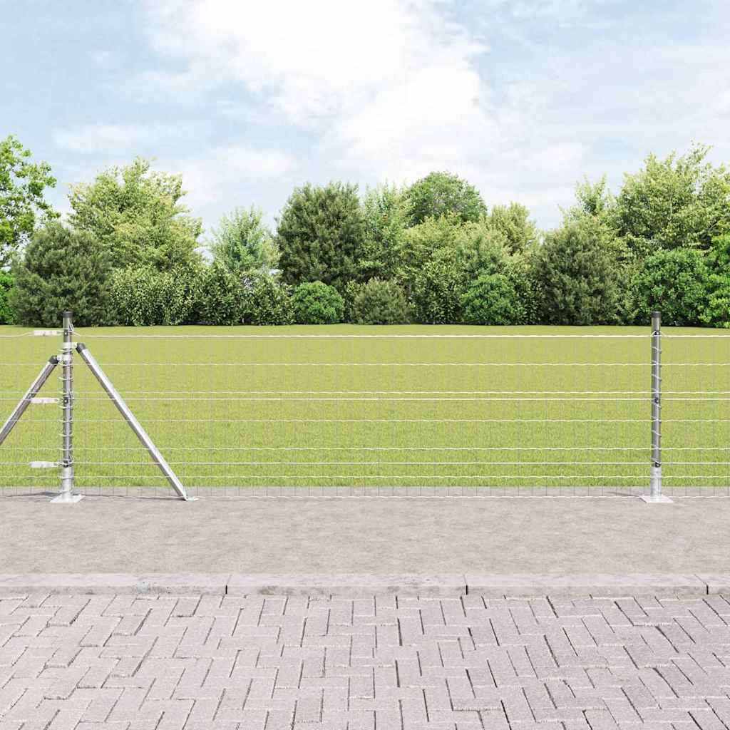 Euro Hegn med 7 Flange Post 0.4x10 m Galvaniseret Stål