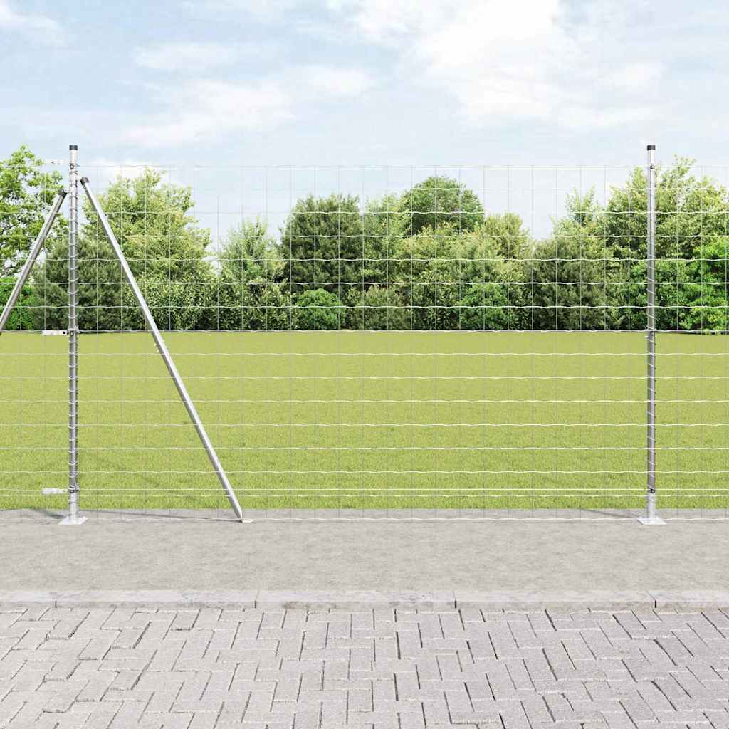 Euro Hegn med 7 Flanged Posts 1.6x10 m Galvaniseret Stål