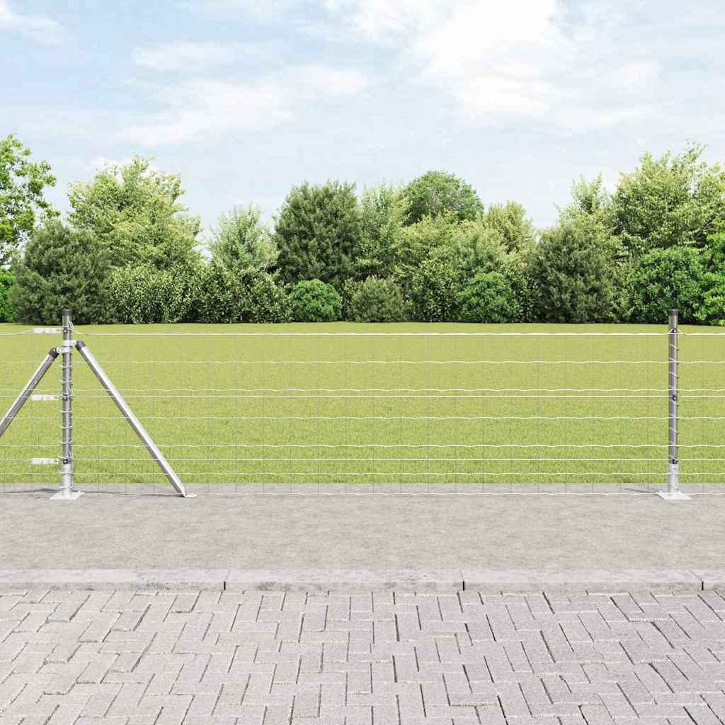 Euro aed 13 flanged-postidega 0.6x50 m galvaniseeritud terasest