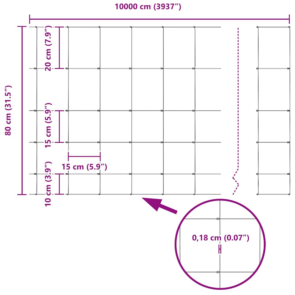 Plotový sloupek. Pozinkovaný 100 x 0,8 m Ocel - obrázek 14