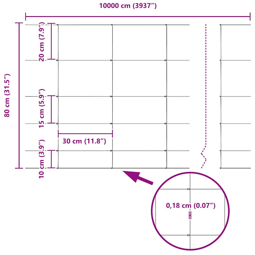 Plotový sloupek. Pozinkovaný 100 x 0,8 m Ocel - obrázek 14