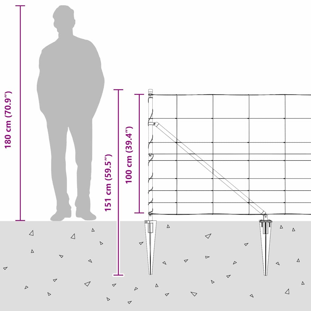 Plotový sloupek. Pozinkovaný 25 x 1 m Ocel - obrázek 16