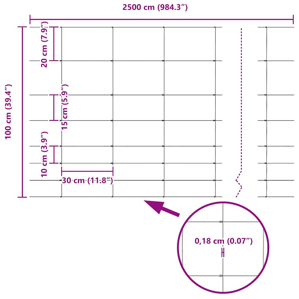 Plotový sloupek. Pozinkovaný 25 x 1 m Ocel - obrázek 15