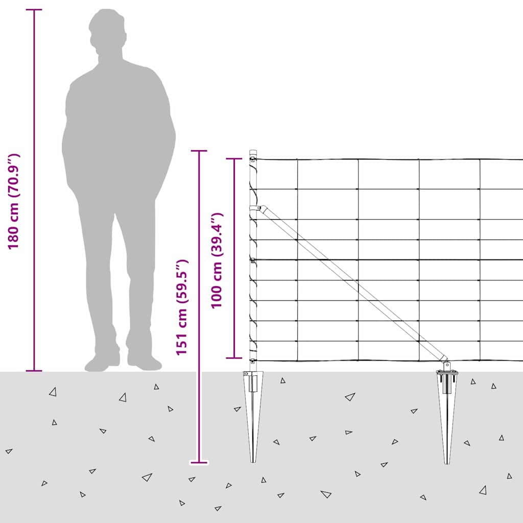 Plotový sloupek. Pozinkovaný 25 x 1 m Ocel - obrázek 16