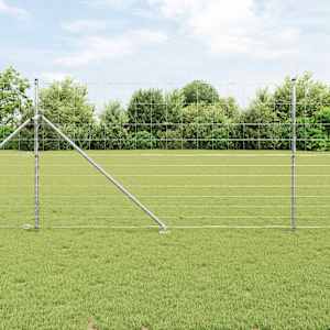 Steber ograje. Cinkano 25 x 1,4 m Jeklo