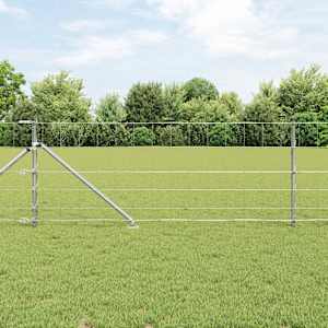 Plotový sloupek. Pozinkovaný 100 x 0,8 m Ocel - obrázek 1
