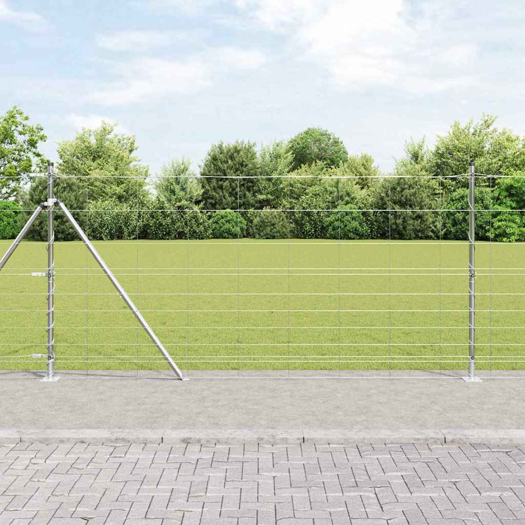 Mezői Kerítés 1,2 x 25 m Horganyzott Acél 