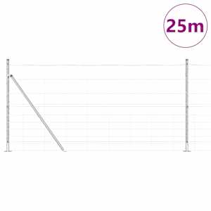 Plotový sloupek. Pozinkovaný 25 x 1,2 m Ocel - obrázek 3
