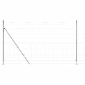 Svařovaná drátěná plotina s betonovou základnou 25 x 1,4 m - obrázek 2