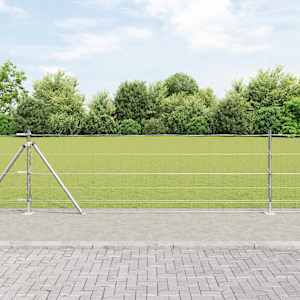Svařovaná drátěná plotina s betonovou základnou 100 x 0,8 m - obrázek 1