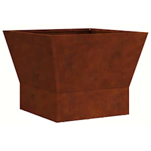 vidaXL Tulekauss Rooste 40 x 40 x 35 cm Ilmastikukindel teras