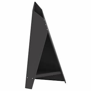 vidaXL Tulekauss Must 58 x 40 x 100 cm terase t&uuml;&uuml;p