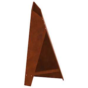 vidaXL Tulekauss Rooste 58 x 40 x 100 cm terase t&uuml;&uuml;p