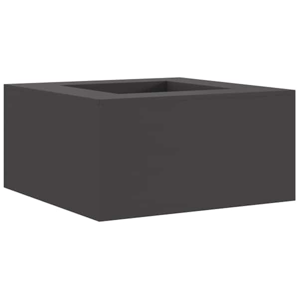 vidaXL Tulekauss Must 80 x 80 x 40 cm terase t&uuml;&uuml;p
