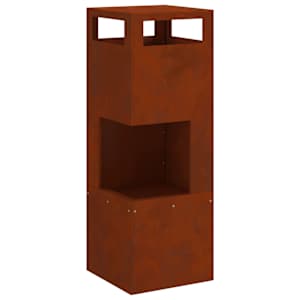 vidaXL Tulekauss Pruun 35 x 35 x 100 cm terase t&uuml;&uuml;p