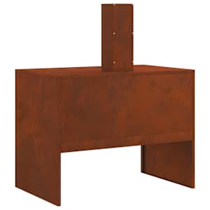 Ohniště Rezavá 80 x 50 x 96 cm Povětrnostně odolná ocel - obrázek 8