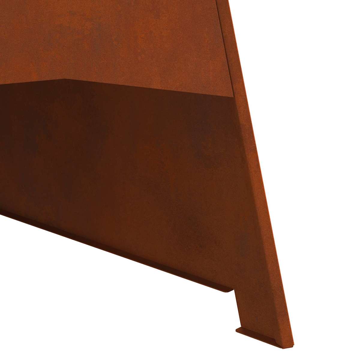 Ildskål Rusten 50 x 50 x 95 cm Cortenstål - Billede 8