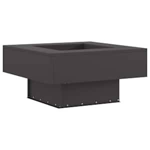 vidaXL Tulekauss Must 60 x 60 x 30 cm terase t&uuml;&uuml;p