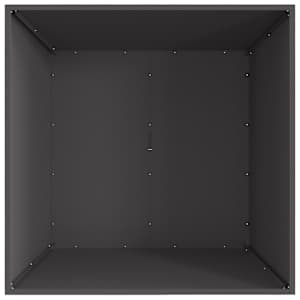 Ohniště Černá 80 x 80 x 40 cm Ocel - obrázek 6